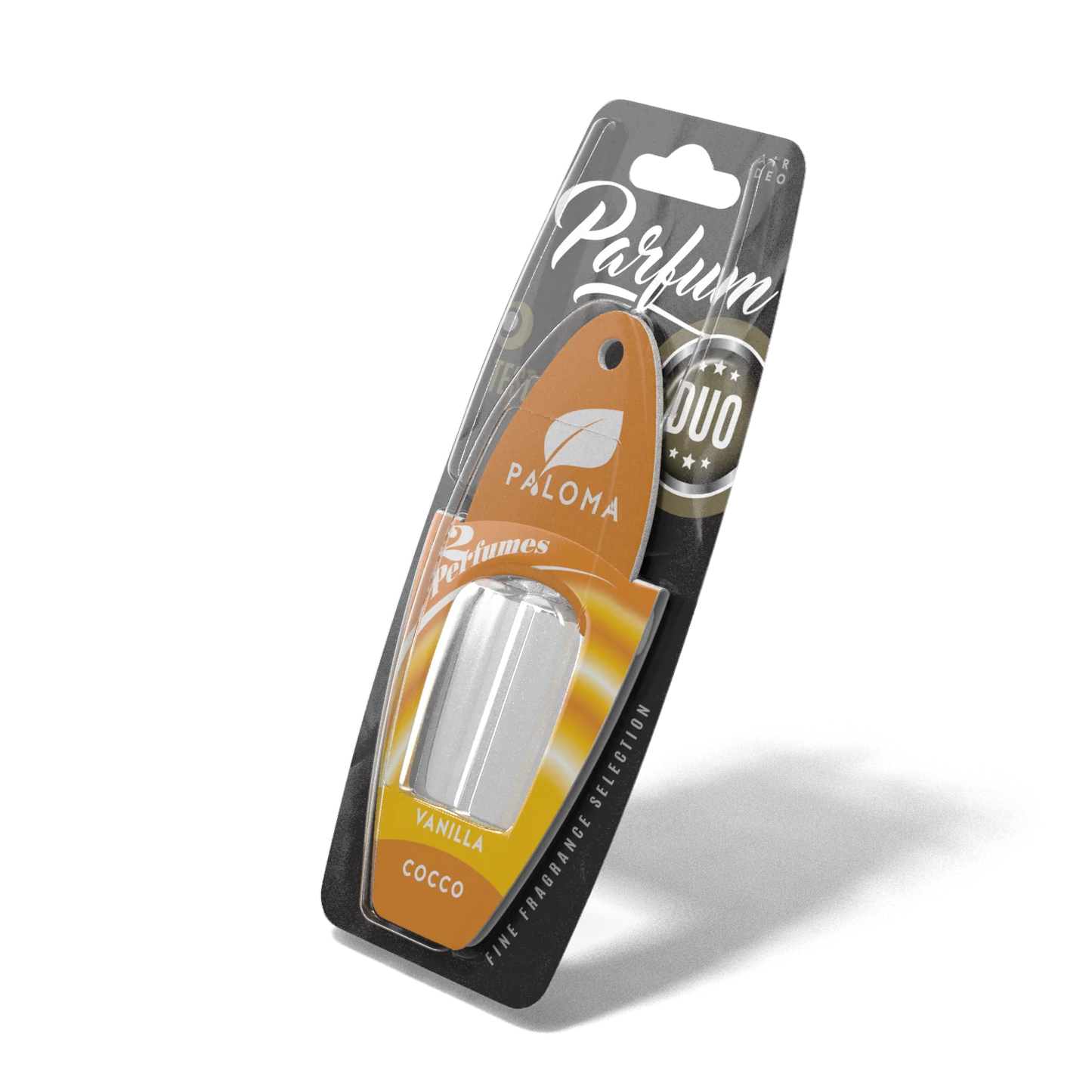 Odorizant auto Paloma Parfum DUO Vanilla/Coco 2x3ml