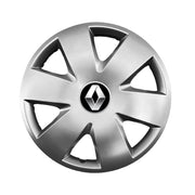 Set 4 capace roti potrivite jantelor de 15 inch compatibile Renault, Model - 308