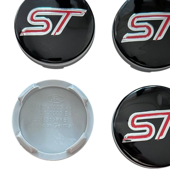 Set 4 capace roti Ford ST 54mm, compatibile cu jantele din aliaj