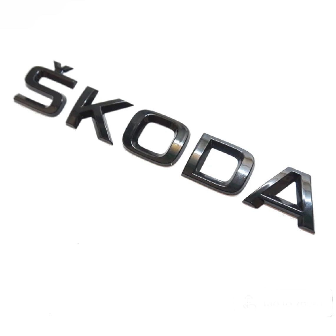 Emblema Portbagaj Skoda, Maf, Negru