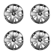 Set 4 Capace Roti R15 AUTOHELIX MSA ®, Potrivite Jantelor de 15 inch, pentru PEUGEOT, Model 341