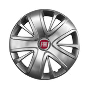 Set 4 Capace Roti R15 AUTOHELIX MSA ®, Potrivite Jantelor de 15 inch, pentru FIAT, Model 341