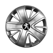 Set 4 Capace Roti R15 AUTOHELIX MSA ®, Potrivite Jantelor de 15 inch, pentru PEUGEOT, Model 341