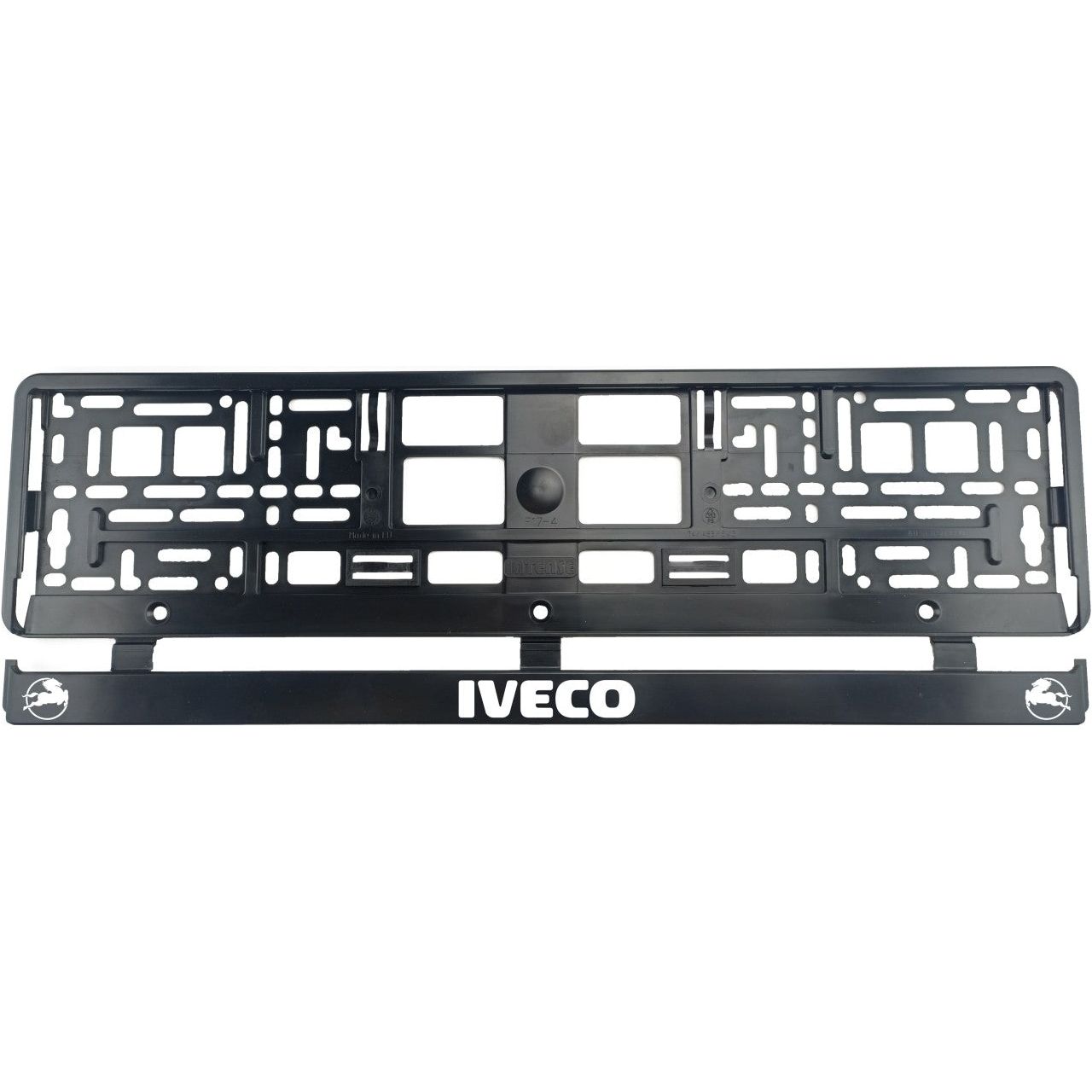 Set 2 bucati, suport numar inmatriculare IVECO