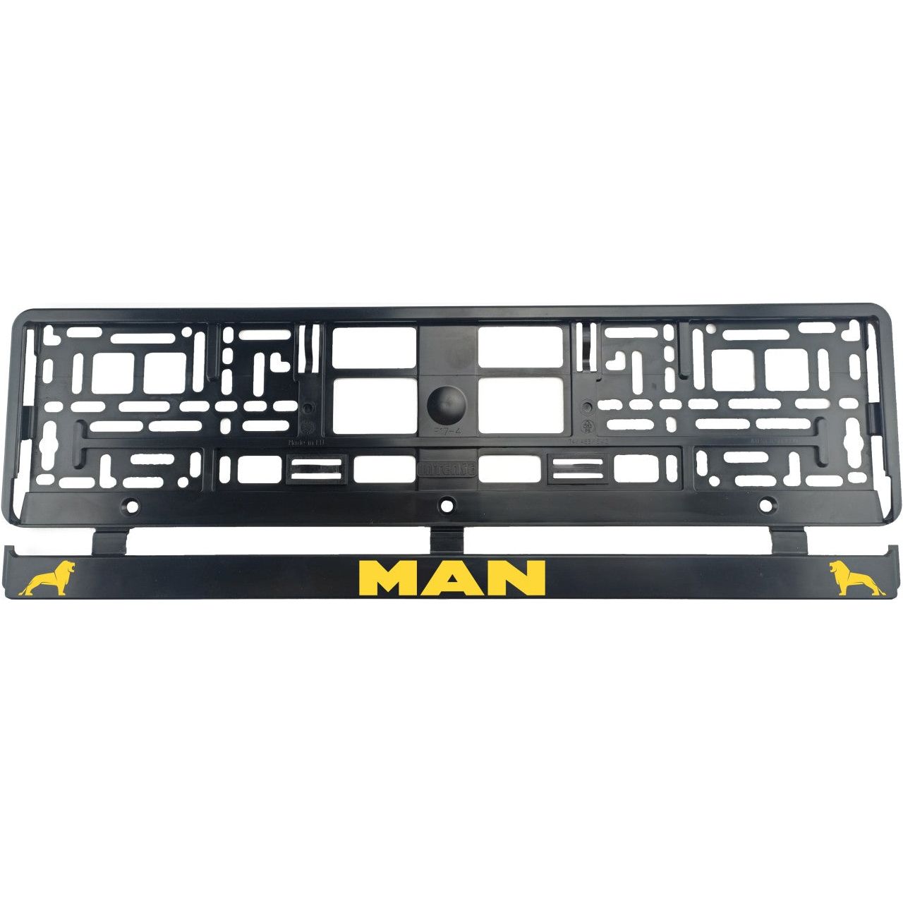 Set 2 bucati, suport numar inmatriculare MAN IV