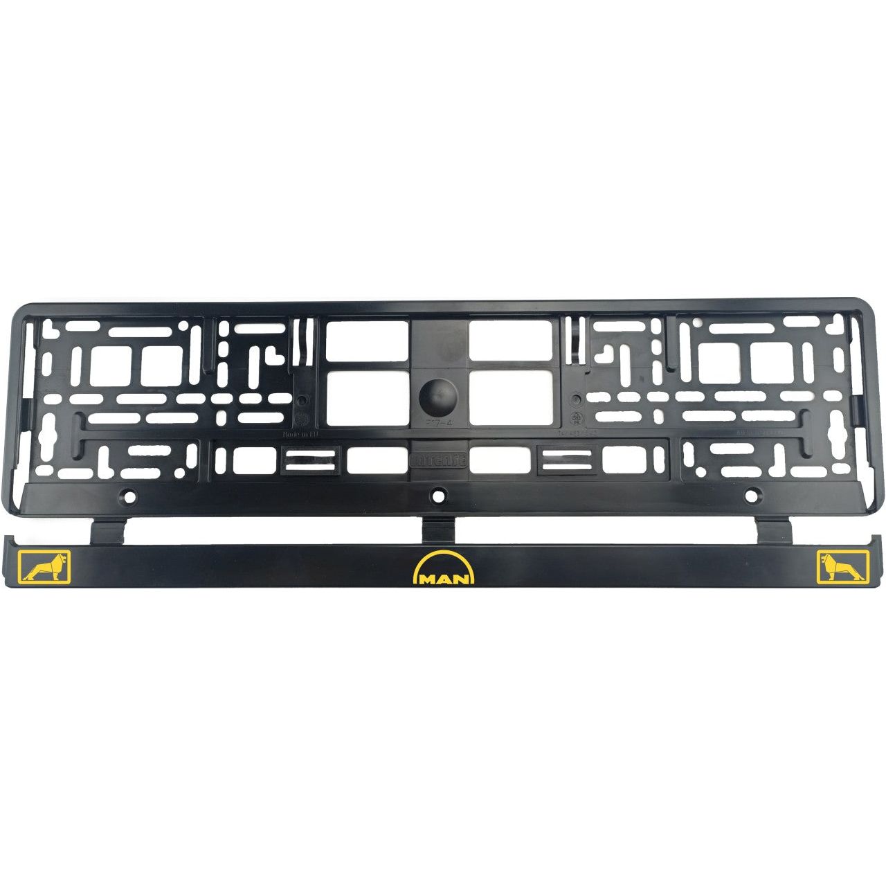 Set 2 bucati, suport numar inmatriculare MAN VI