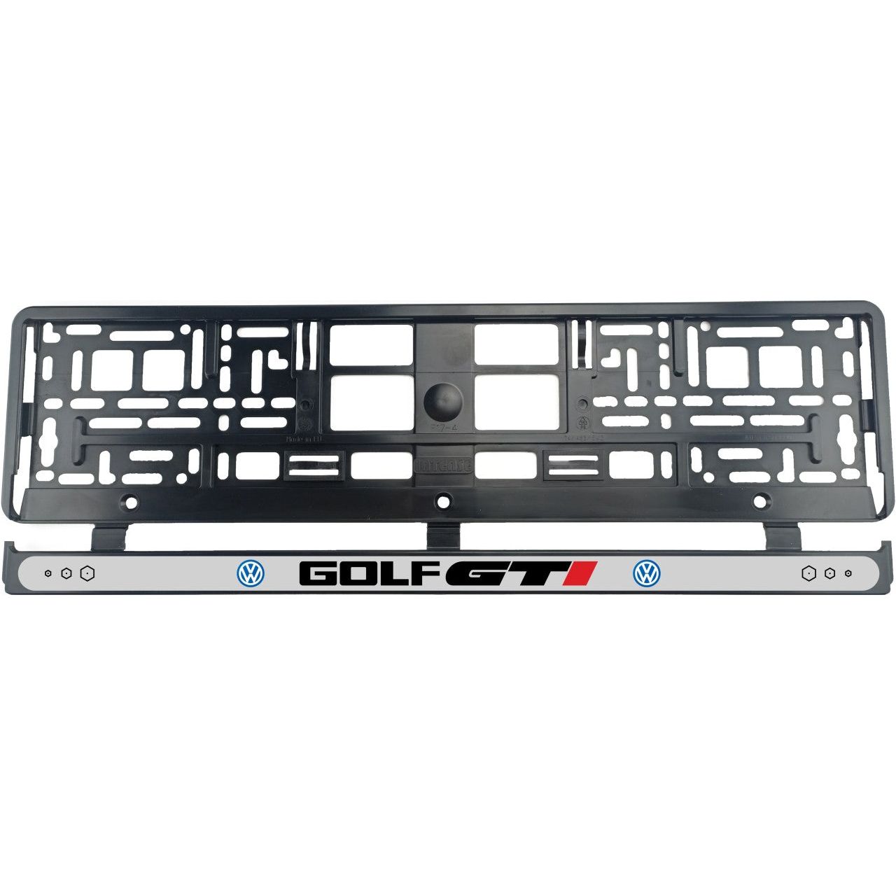 Комплект от 2 броя, стойка за регистрационен номер Volkswagen Golf GTI