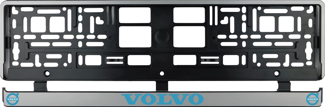 Set 2 bucati, suport numar inmatriculare Volvo