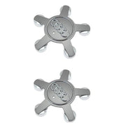 Set 2 capacele Audi 135mm GRI tip gheara pentru jante aliaj
