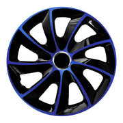 Set 4 capace jante NRM, Stig Extra potrivite jantelor de 14 inci, Albastru-Negru