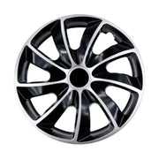 Set 4 capace jante quad bicolor 15