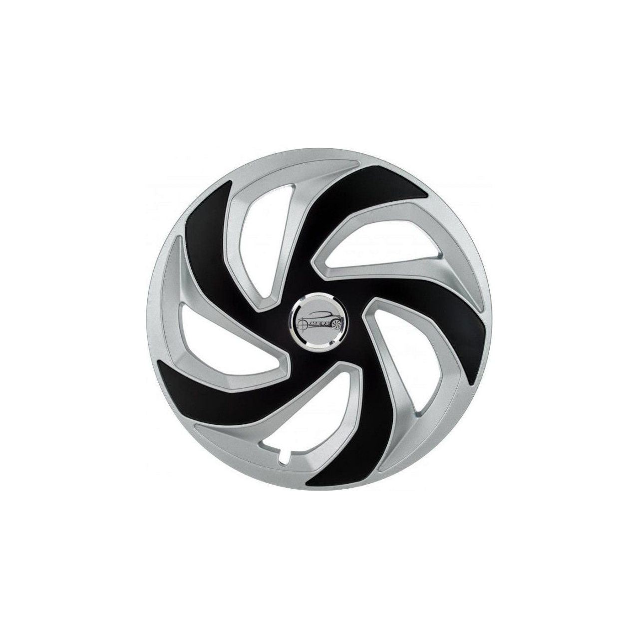 Set 4 Capace Rex Gri-Negru R14