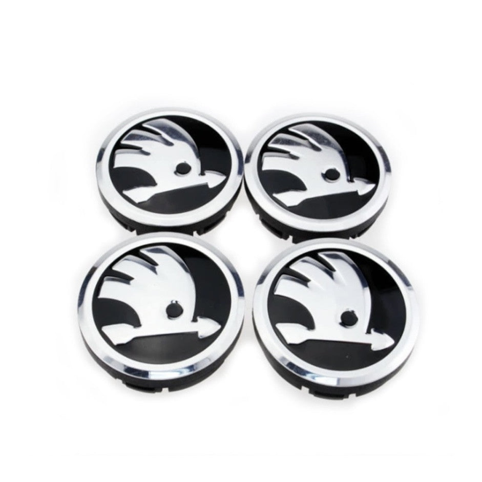 4 db-os könnyűfém keréktárcsa-szett, 52-56 mm-es méretekkel, kompatibilis/csere Skoda modellekkel