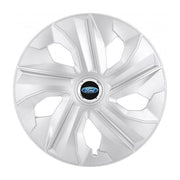 Set 4 Capace Roti, potrivite jantelor de R15, pentru Ford, model luna cromat