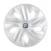 Set 4 Capace Roti, potrivite jantelor de R15, pentru Volkswagen, model luna cromat