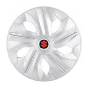 Set 4 Capace Roti, potrivite jantelor de R15, pentru Suzuki, model luna cromat