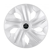Set 4 Capace Roti, potrivite jantelor de R15, pentru SsangYoung, model luna cromat