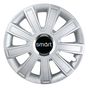 Set 4 Capace Roti, potrivite jantelor de R15, pentru Smart, model flash cromat