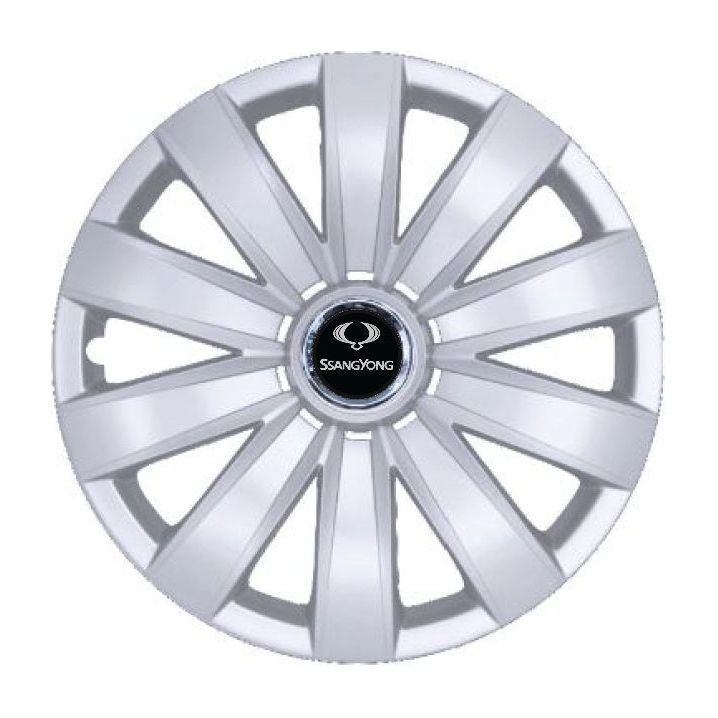 Set 4 Capace Roti 14 inchi (R14), Compatibile cu SsangYoung, Model 226