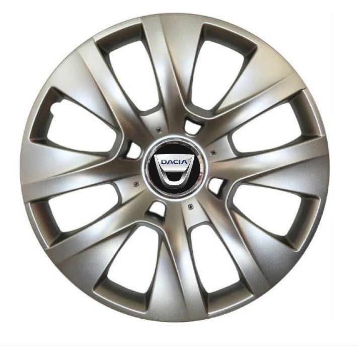 Set 4 Capace Roti R14, Potrivite Jantelor de 14 inch, Pentru Dacia, Model 225