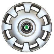 Set 4 Capace Roti R14, Potrivite Jantelor de 14 inch, Pentru Skoda, Model 206