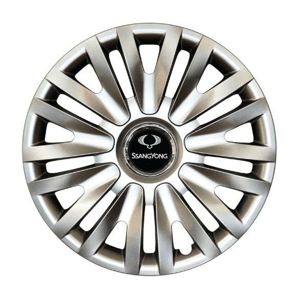 4 darabos Autohelix MSA® R14 kerékborító készlet, 14 colos felnikre alkalmas, SsangYoung, 217 modellhez