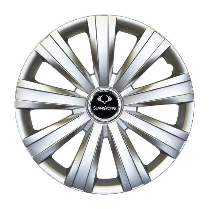 Set 4 Capace Roti R15, Potrivite Jantelor de 15 inch, Pentru SsangYoung, Model 382