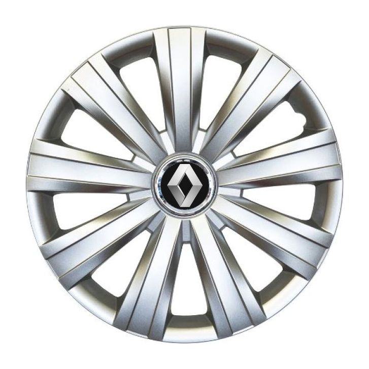 Set 4 Capace Roti R15, Potrivite Jantelor de 15 inch, Pentru Renault, Model 382