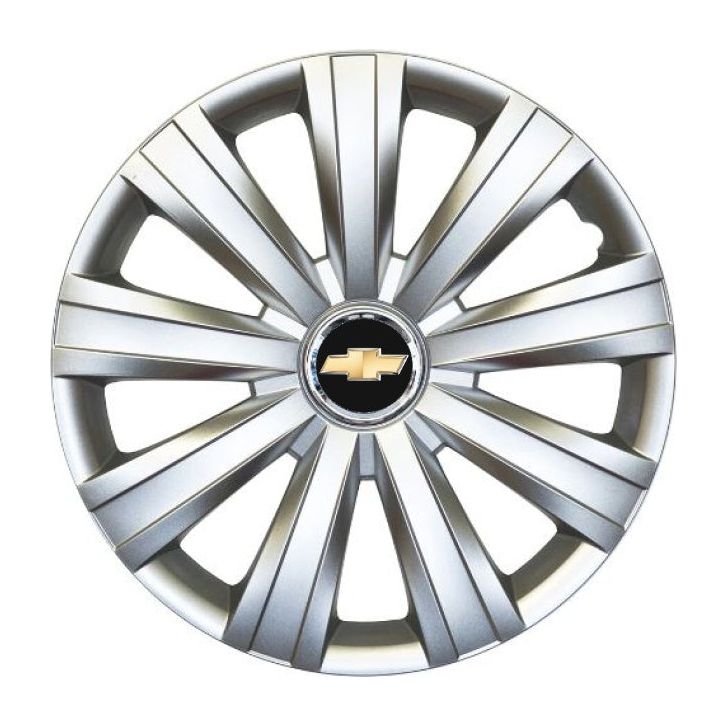 Set 4 Capace Roti R15, Potrivite Jantelor de 15 inch, Pentru Chevrolet, Model 382