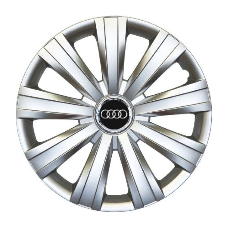Set 4 Capace Roti R15, Potrivite Jantelor de 15 inch, Pentru Audi, Model 382