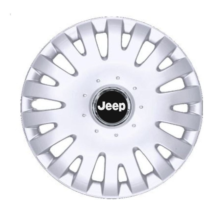 Комплект 4 таса за джанти R15, Подходящи за 15-инчови джанти, За Jeep, Модел 306