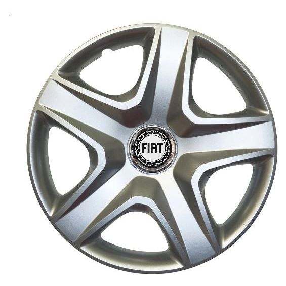 Set 4 Capace Roti 15 inch (R15) Model 340, Compatibile Cu Fiat