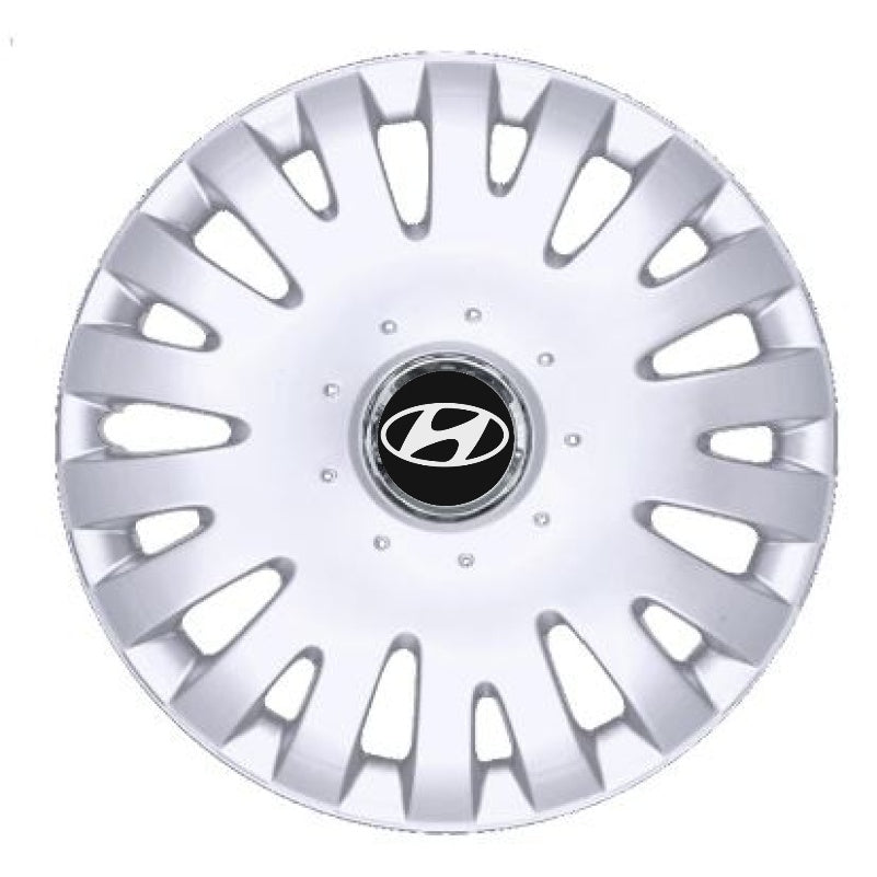 Set 4 Capace Roti R15, Potrivite Jantelor de 15 inch, Pentru Hyundai, Model 306