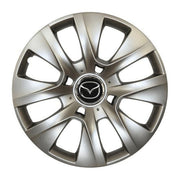 Set 4 Capace Roti Autohelix MSA® R15, Potrivite Jantelor de 15 inch, Pentru Mazda, Model 334