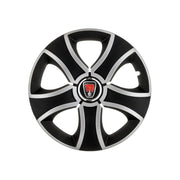 Set 4 Capace Roti 15 inchi (R15) Bis Gri-Negru, Compatibile Cu Range Rover