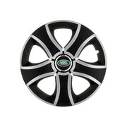 Set 4 Capace Roti 16 inchi (R16) Bis Gri-Negru, Compatibile Cu Land Rover