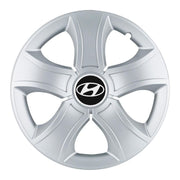 Set 4 Capace Roti 13 inchi (R13) Bis Gri, Compatibile Cu Hyundai