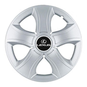 4 db-os 15 colos (R15) Bis szürke-fekete kerékborító készlet, Lexus kompatibilis