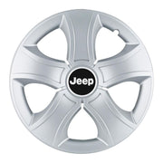 Set 4 Capace Roti 16 inchi (R16) Bis Gri, Compatibile Cu Jeep