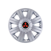 Set 4 capace roti Cosmos cromat R15, pentru gama auto Mitsubishi