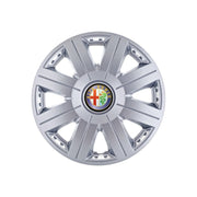 4 db-os 16 colos (R16) kozmoszszürke dísztárcsa szett, Alfa Romeo-kompatibilis