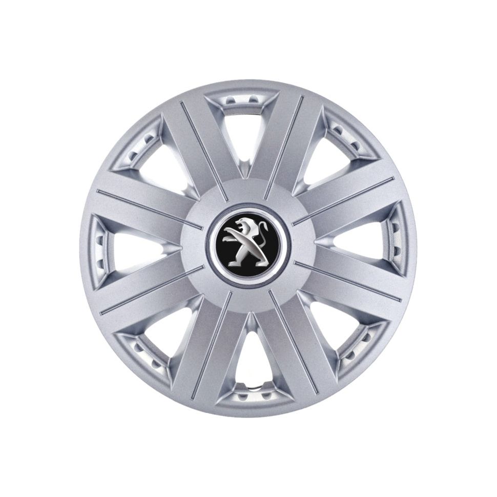Set 4 capace roti 16 inchi (R16) Cosmos Gri, Compatibil Cu Peugeot