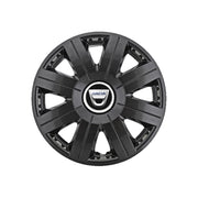 Set 4 capace roti Cosmos Negru R15, pentru gama auto Dacia