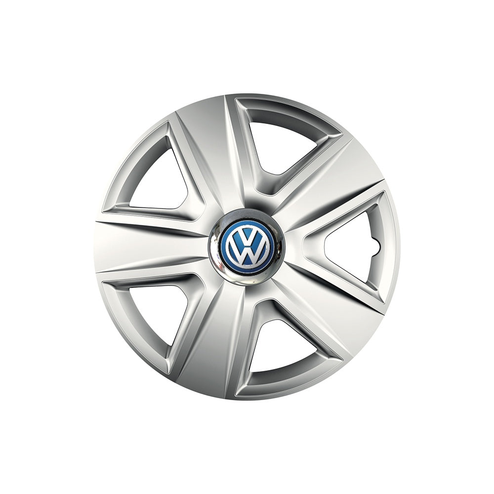Set 4 capace roti Cu Inel Cromat Esprit R14 Compatibil Cu Volkswagen