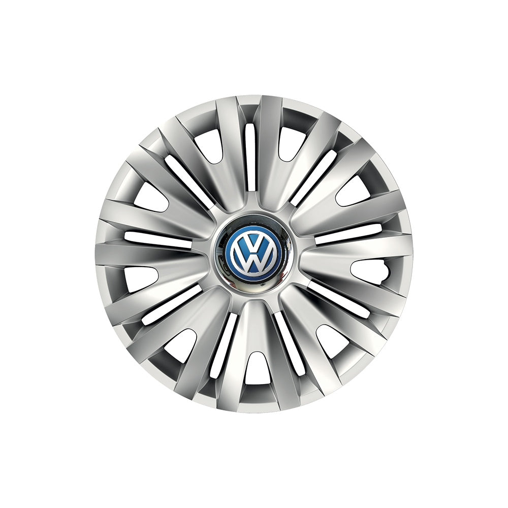 4 db-os krómozott gyűrűs Royal R16 Volkswagen kompatibilis kerékborító készlet