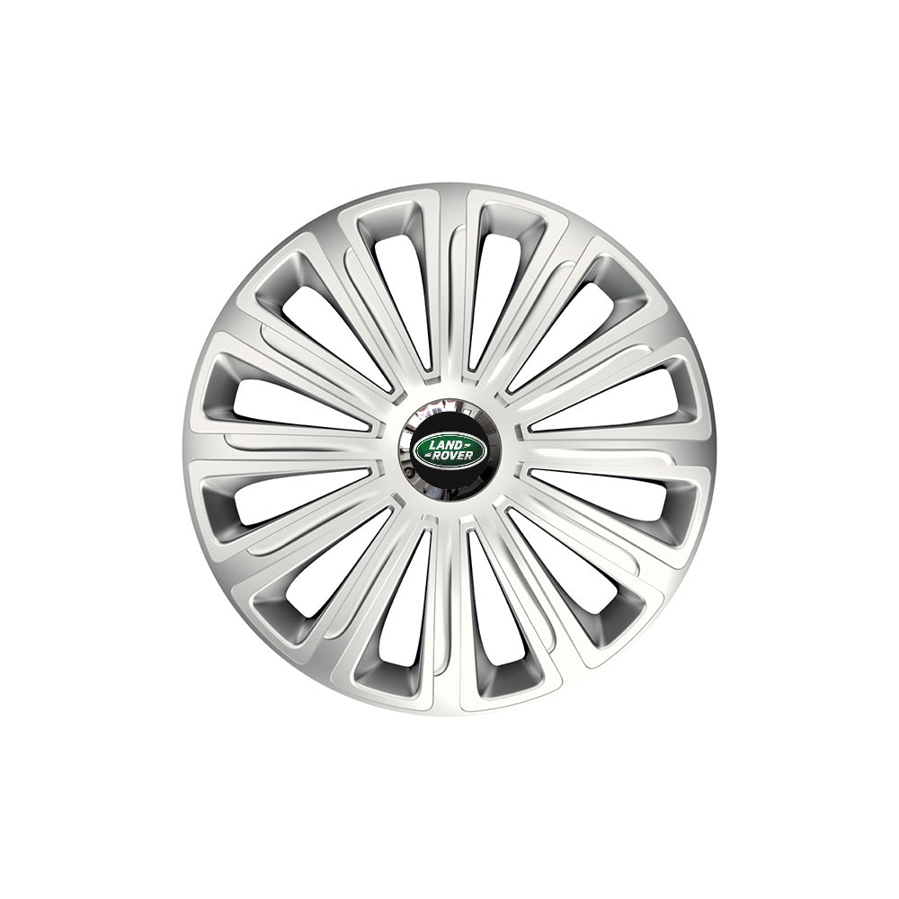 Set 4 capace roti Cu Inel Cromat Trend R15 Compatibil Cu Land Rover