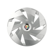 Set 4 capace roti Cu Inel Cromat Vector R14 Compatibil Cu Alfa Romeo
