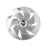 Set 4 capace roti Cu Inel Cromat Vector R14 Compatibil Cu Dacia