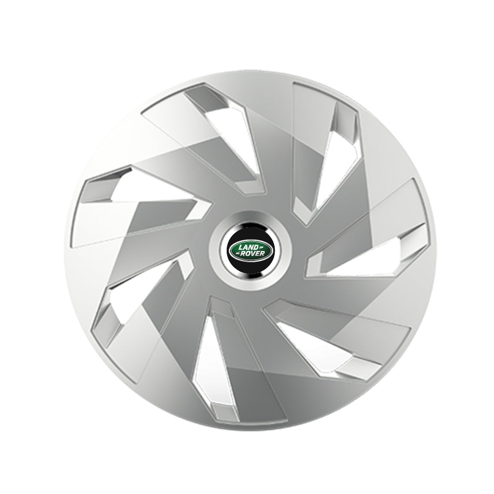 Set 4 capace roti Cu Inel Cromat Vector R15 Compatibil Cu Land Rover