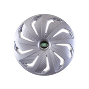 Set 4 capace roti Cu Inel Cromat Wind R16 Compatibil Cu Land Rover